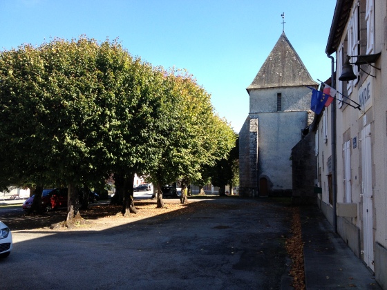 The Church at Cromac, Haute Vienne, Limousin, France